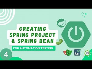 #4- Creating Spring boot Project → Spring bean → Difference between bean and POJO⚡️ (2024 edition)