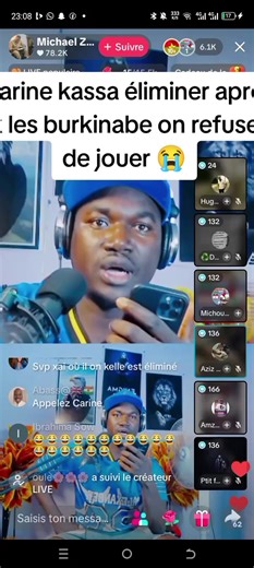 carine kassa éliminer dan miss titok parce que les burkinabe ont refusé de jouer écouter juska la fin pou comprendre #🤣🤣🤣🤣🤣🤣🤣🤣🤣🤣🤣🤣🤣🤣🤣🤣 #debloquemesvue🥲🙏🏽 #viraltiktok #burkinatiktok🇧🇫🇧🇫🇧🇫❤️