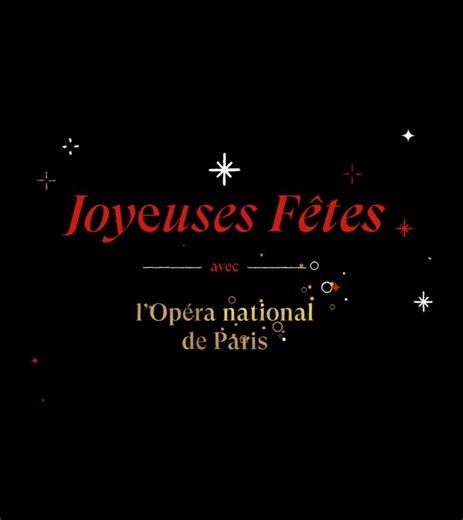18K views · 254 reactions | ❤️ Toujours en musique, entre chant et danse. Passons du rire, aux larmes ensemble dans une même salle. Partageons les gestes qui nous rassemblent. ✨ Joyeuses Fêtes de fin d'année avec lʼOpéra national de Paris. | Opéra national de Paris | Facebook
