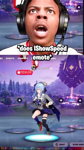 IShowSpeed USES ADMIN CODE For New SKIN! #fortnite #ishowspeed