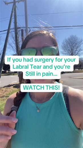 You had the hip surgery for your torn labrum. You did the PT. And your still in pain. This happens WAY too often. And there’s a few reasons for it, but the biggest? 👇 No one ever taught you HOW to move again. 🤯 Labral tears are just as much about function as they are about structure. You can correct the structure with surgery, but if you never fix the mechanics… the problem isn’t solved. Comment WEBINAR if your ready for real, long term solutions. #hippain #labraltear #fai #hipdysplasia #hipim