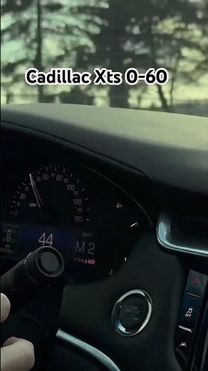 Cadillac Xts 0-60 test on private road