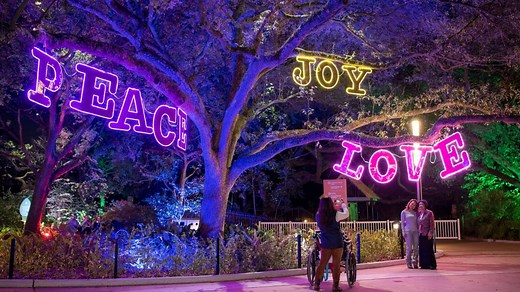 Houston Zoo Lights: Sparkling Nights await! You can begin buying your tickets today