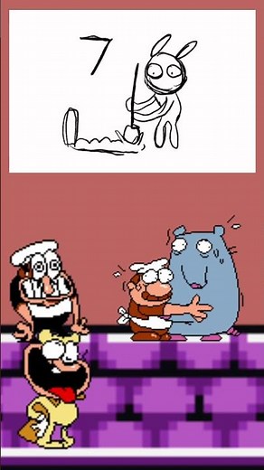 Peppino and the gang reacts to the song ten rabbits.