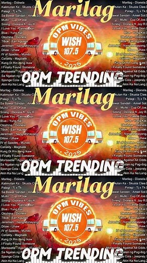 BEST OF WISH 107.5 OPM TRENDING HITS 2025 || OPM Hugot Songs 2025 ~ Morissette, Moira, Sue Ramirez..