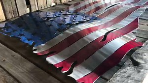 74K views · 167 reactions | New Distressed Battle Flag! Now available on our website! Save 30% off with code RL30 for Black Friday savings! https://www.redlinesteel.com/collections/states/products/distressed-battle-flag  | Redline Decor | Facebook