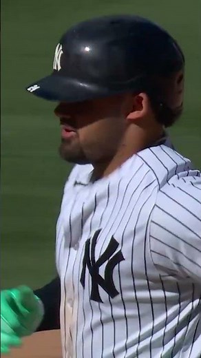 Jasson Dominguez hits his first homer of the season! #shorts