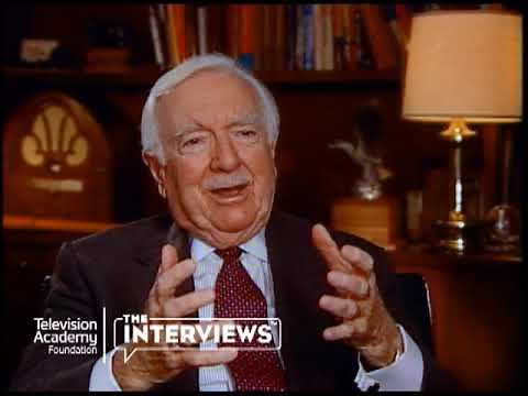 Walter Cronkite on John F. Kennedy's assassination - TelevisionAcademy.com/Interviews