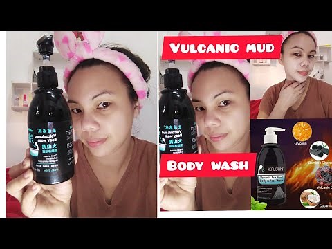 VOLCANIC MUD BODY WASH REVIEW/SEE RESULT UPDATE#reviews