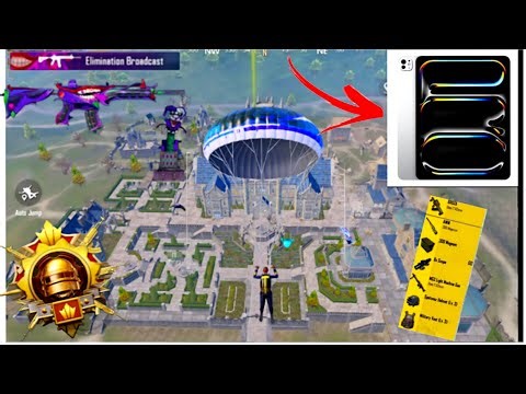 "PUBG Mobile Ultra Graphics Test on iPad Pro M4"