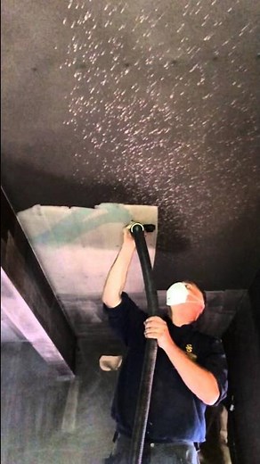 Remove Soot Damage from ceiling and walls