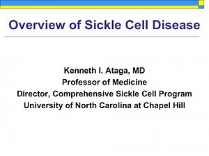 Sickle Cell Disease: An Overview and Updates