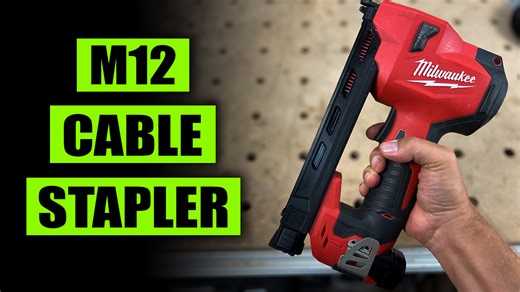 Watch M12 cable stapler will speed up your job on Amazon Live