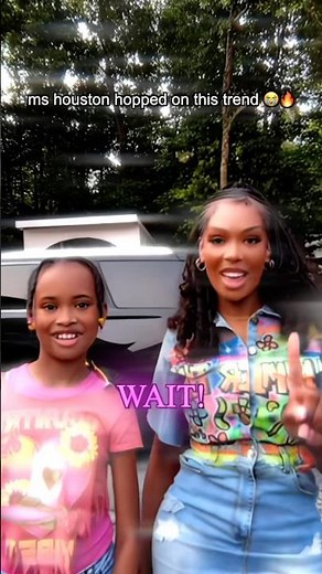 Did Ms. Houston WIN this Stop and Wait trend? 😭🔥