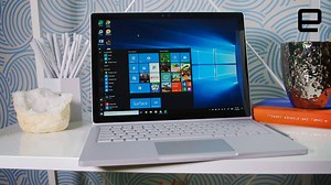 Microsoft's new Surface Book is but a minor upgrade over the original, but that's still enough to help it hold its rank as one of the best laptops available. Read our review: http://engt.co/2eFFZdy | Engadget