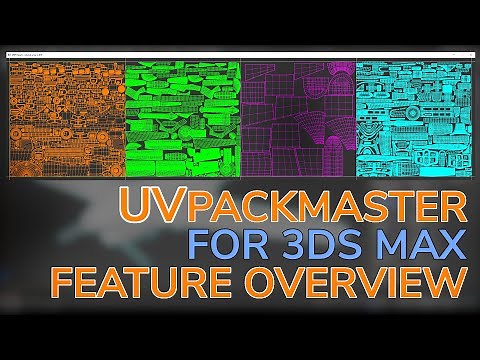 UVPackmaster plugin for 3ds Max - feature overview