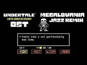 Undertale 10th Anniversary OST | Megalovania Jazz Remix