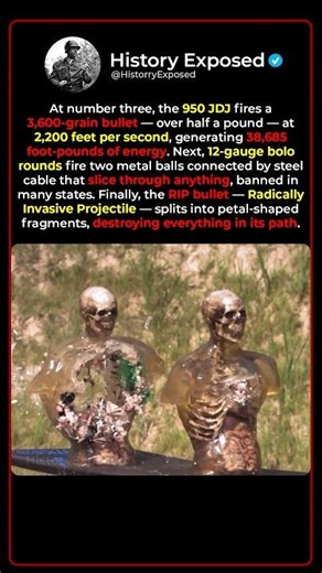 The Three Most Devastating Ammo Types Ever Created 💥🔫