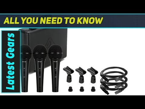 Behringer XM1800S 3-Pack: The Best Dynamic Mics for Any Setup!`