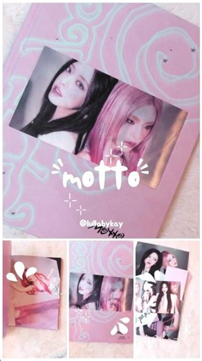 itzy motto photobook a ver. 💿✨ #itzy #itzymotto