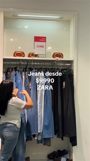 Jeans especiales para chicas en Zara por $9,990