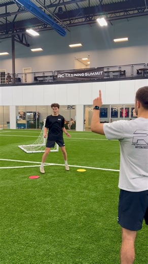 RC Performance Training, LLC on Instagram: "Speed recovery drill for defenders. The weak side attacker takes off at random. React, drop your hip, and accelerate to the 6-yard box before they get there. Note: The attacker starts a step behind. The coach holds up numbers to make sure the defender stays alert and sees ball side too. #rcperformancetraining"