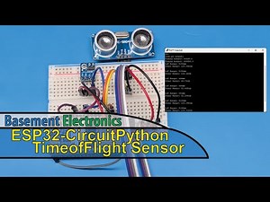 ESP32 CircuitPython - Time of Flight Sensor