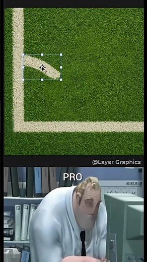 How to Fill a Soccer Arc Corner using Photoshop #photoshop #shorts