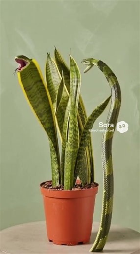 “Snake” plant according to AI