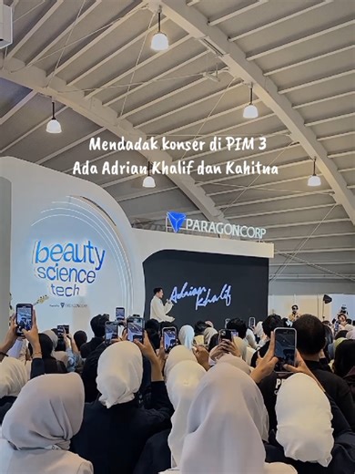 kapan lagi nonton konser gratis Adrian Khalif sama Kahitna di acaranya Paragon @shopee_id #BeautyScienceTech #BST2026 #teamBST #ParagonHyperBrandDay