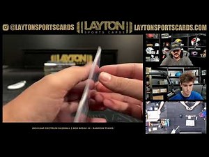 2024 Leaf Electrum Baseball 5 Box Break #1