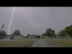 10-31-2024 - Cold-front Brings Squall-line With 40mph Wind, HEAVY Rain and Some Loud Thunder