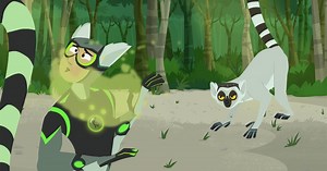 Wild Kratts | Lemur Stink Fight | Season 3 | Episode 20