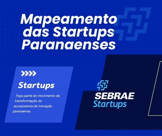 🚀 Mapeamento das Startups Paranaenses 2025 O Sebrae/PR convida sua startup a participar do Mapeamento de Startups do Paraná, uma iniciativa que revela o cenário de inovação e o avanço do ecossistema empreendedor no estado. 💡 Contribua com informações sobre o seu negócio e ajude a fortalecer o ambiente de inovação paranaense! 📅 Cadastramento até 10/11 🔗 Faça seu cadastro: https://bit.ly/mapeamentosebraestartups Participe e faça parte do retrato da inovação no Paraná! | Tiago Cunha