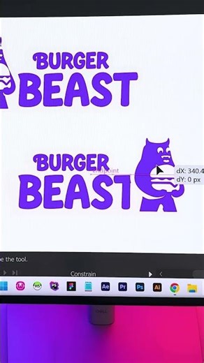 Logo into a 360 character