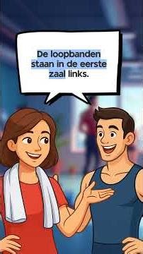 🇳🇱 Learn Dutch with Easy Dialogues | In de sportschool