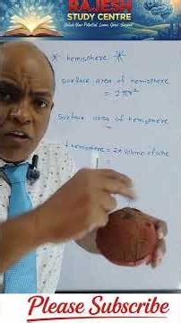 important formulas of a hemisphere