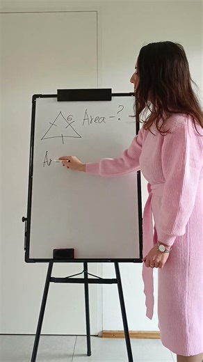 How to find the area of equilateral triangle? Easy 🩷