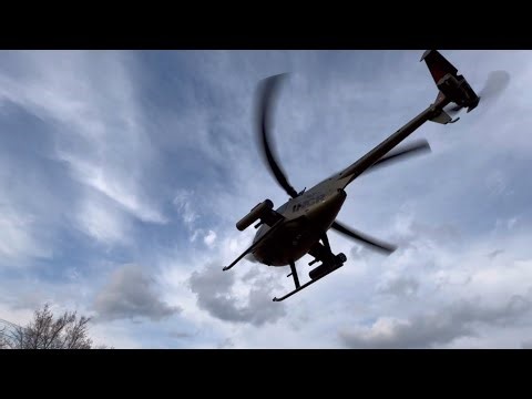 ラジコンヘリ大空を舞う。G-FORCE MD500 INCR