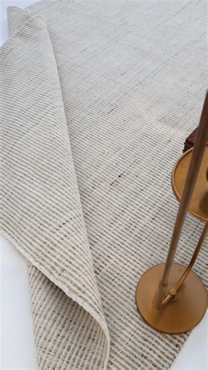 Handmade Beige Area Rug – Timeless Neutral Elegance for Modern Homes