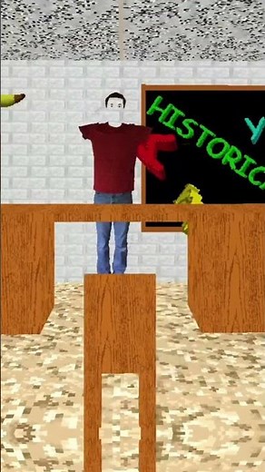 Baldi's Basics is one of the best games I've ever played ❤️‍🩹 #baldis_basics #gaming #shorts