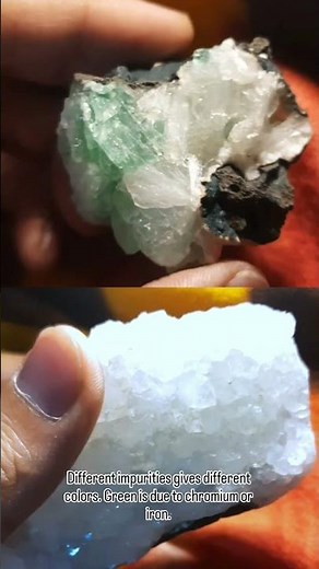 Apophyllites #apophyllite #crystals #beautiful #minerals #rocks #nature #geology #shorts #youtube