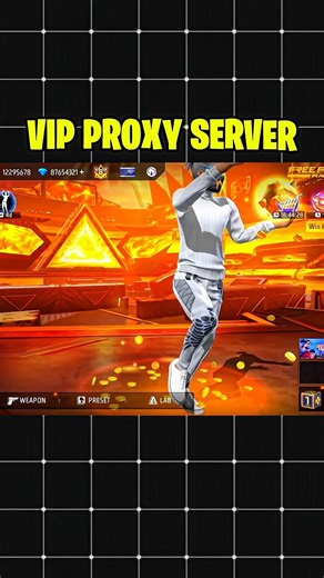 VIP PROXY SERVER 🔥✅ #freefire #shorts