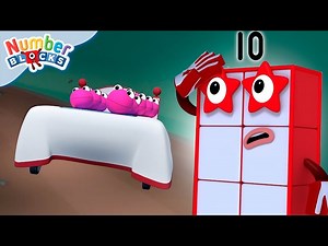 Numberblock 10's Most Heroic Moments 🦸‍♀️ | Learn to Count for Kids | @Numberblocks - Videos For Kids