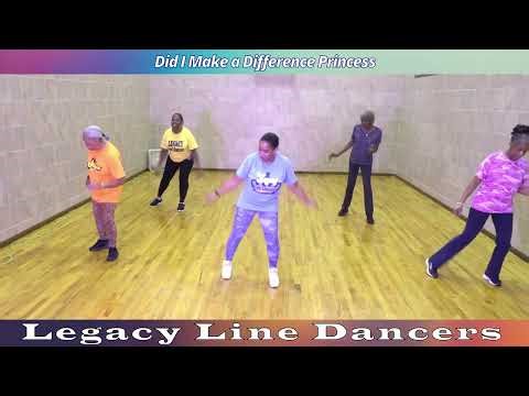 Did I Make A Difference Princess Line Dance