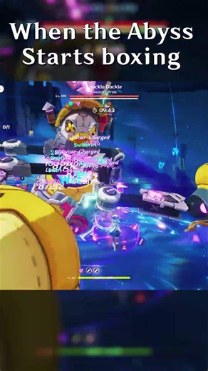 WWE WITH THE ABYSS xD #genshinimpact #flins #flinsgenshinimpact