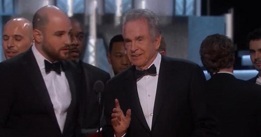 "Moonlight" wins Best Picture Oscar after "La La Land" was mistakenly announced as the winner