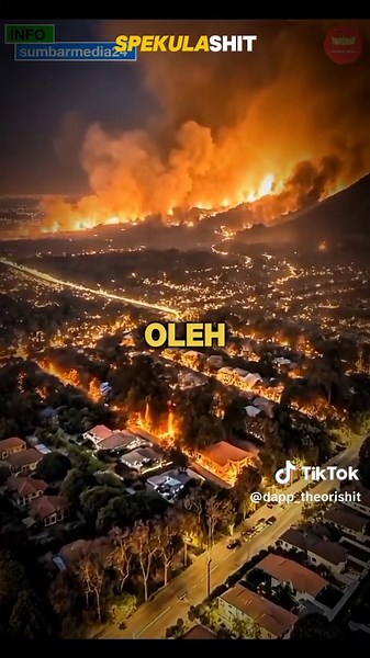 "Amerika : Kebakaran Dahsyat Los Angeles" #kebakaran #losangeles #smar...