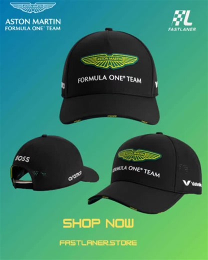 🏁​Shop The Latest 2025 Official Aston Martin Caps 🏁 | Fastlaner