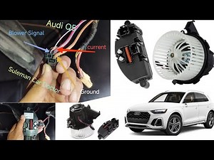 01273 Fault 00714 Audi Q5 AC Blower Motor Not Working || AC Blower Resistor wiring Diagram AC work
